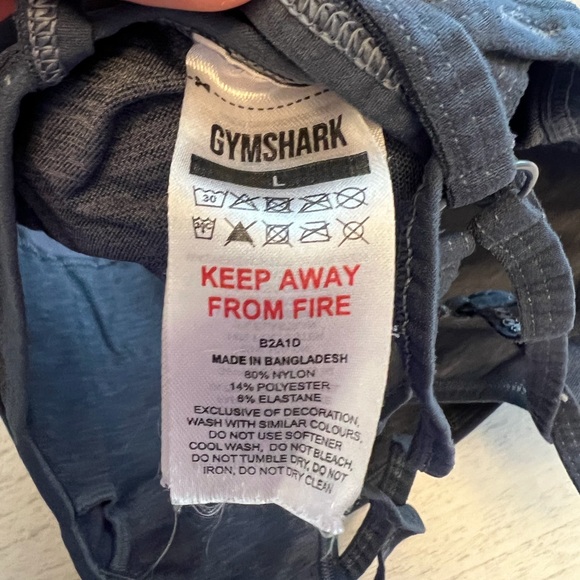 Gymshark Speckled Blue Sports Bra - Picture 6 of 6